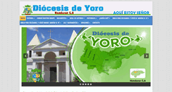 Desktop Screenshot of diocesisdeyoro.com